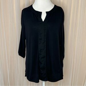 Black 3/4 Sleeve Top